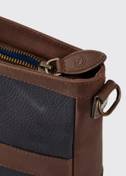 Dubarry Ardmore Cross Body Bag - Navy/Brown -Dubarry Sales 941832 4