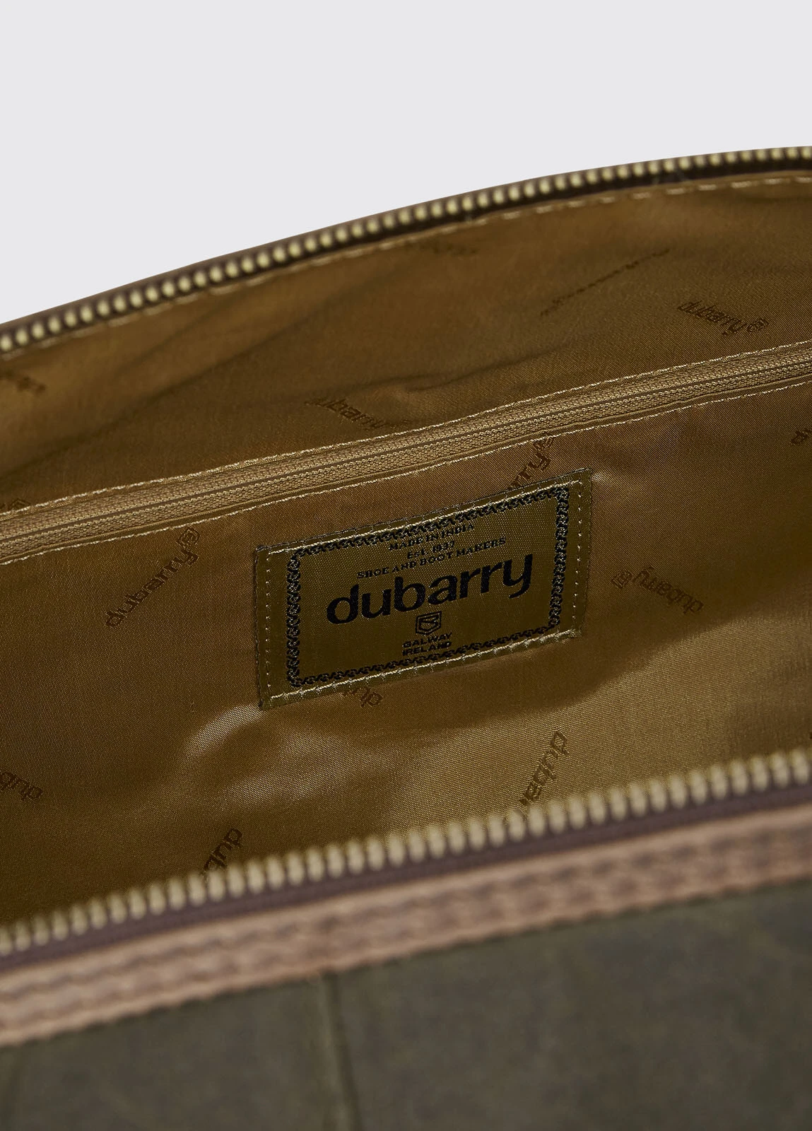 Dubarry Brittas Wax Holdall - Olive 7 Dubarry Brittas Wax Holdall - Olive - Image 5