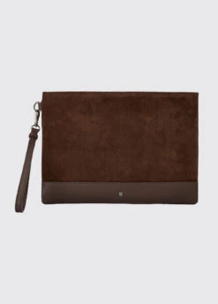 Dubarry Millymount Suede Clutch - Cigar
