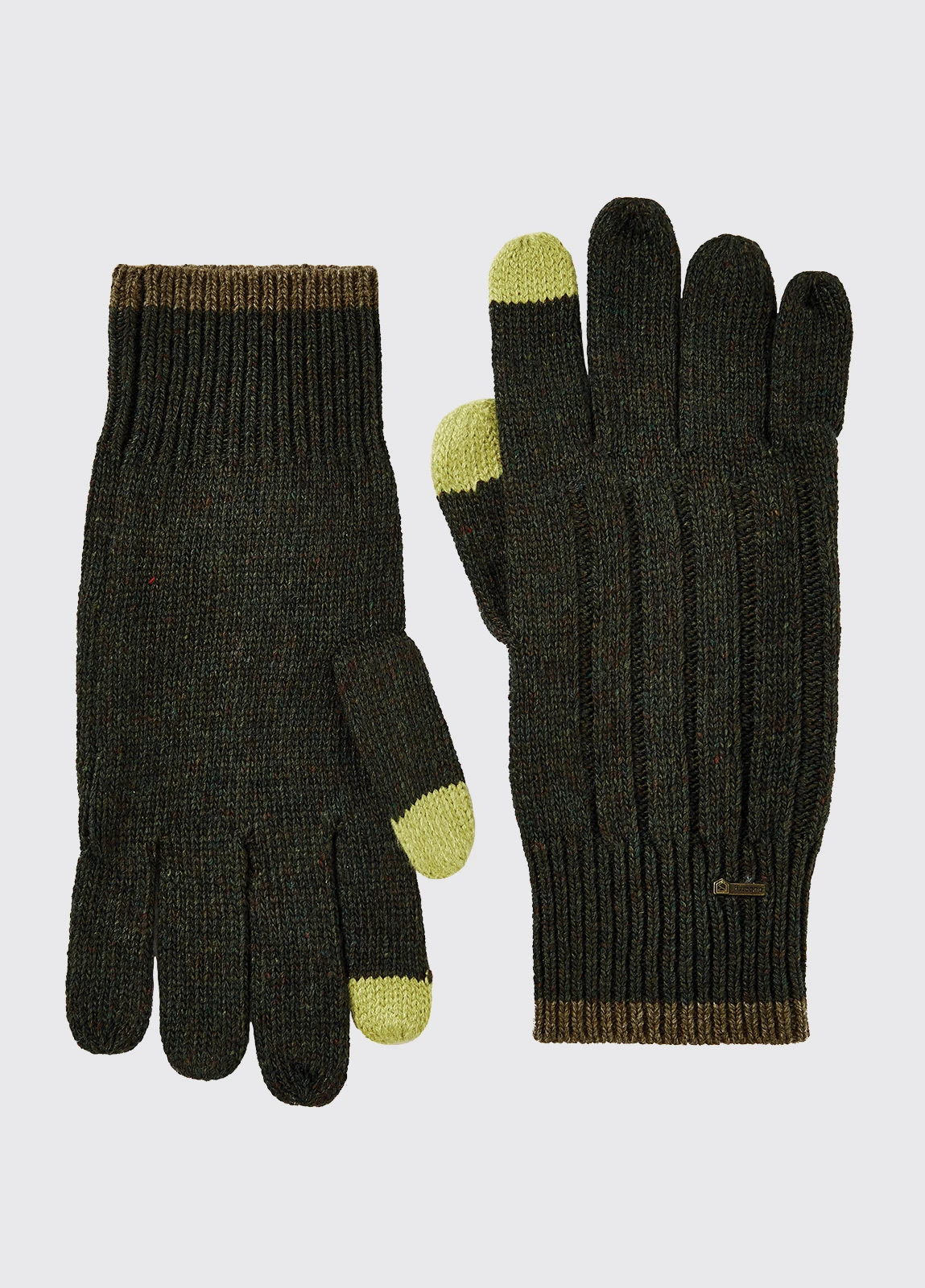 Dubarry Marsh Knitted Gloves - Olive 3 Dubarry Marsh Knitted Gloves - Olive