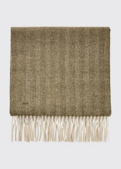 Dubarry Kingsley Wool Scarf - Olive