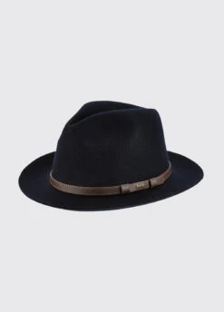 Dubarry Frontier Fedora Hat - Navy
