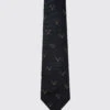 Dubarry Avalon Silk Wove Tie - Navy