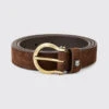 Dubarry Archway Suede Belt - Cigar -Dubarry Sales 952962 1