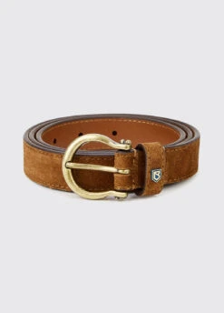 Dubarry Archway Suede Belt - Camel