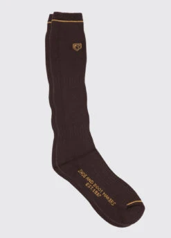 Dubarry Long Boot Socks - Brown
