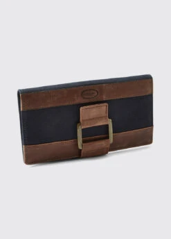 Dubarry Dunbrody Leather Purse - Navy/Brown -Dubarry Sales 976632 1QowNoPfNmbKlR