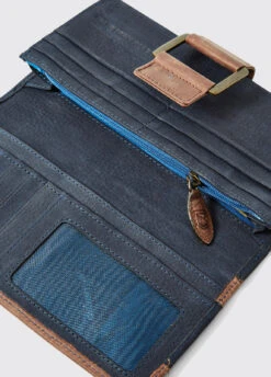 Dubarry Dunbrody Leather Purse - Navy/Brown -Dubarry Sales 976632 6