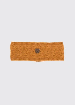 Dubarry Farmleigh Knitted Headband - Mustard
