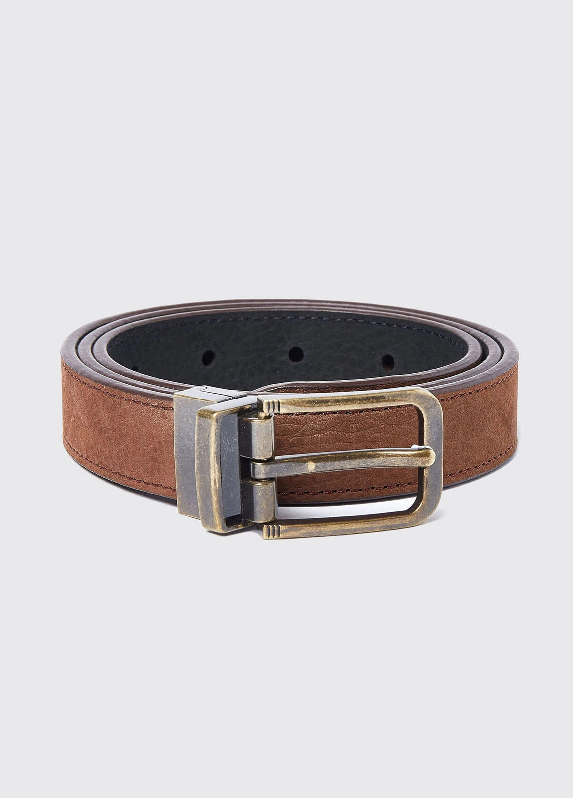 Dubarry Foynes Leather Belt - Walnut 3 Dubarry Foynes Leather Belt - Walnut