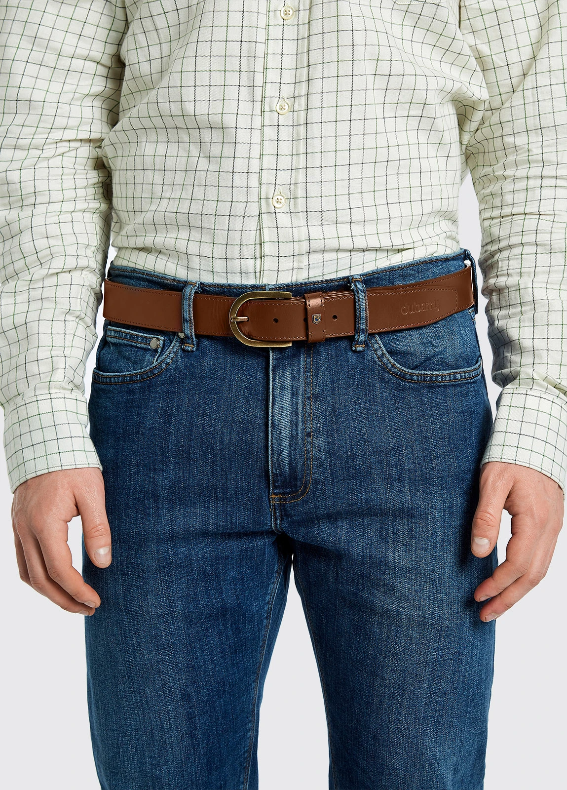 Dubarry Porthall Leather Belt - Chestnut 4 Dubarry Porthall Leather Belt - Chestnut - Image 2