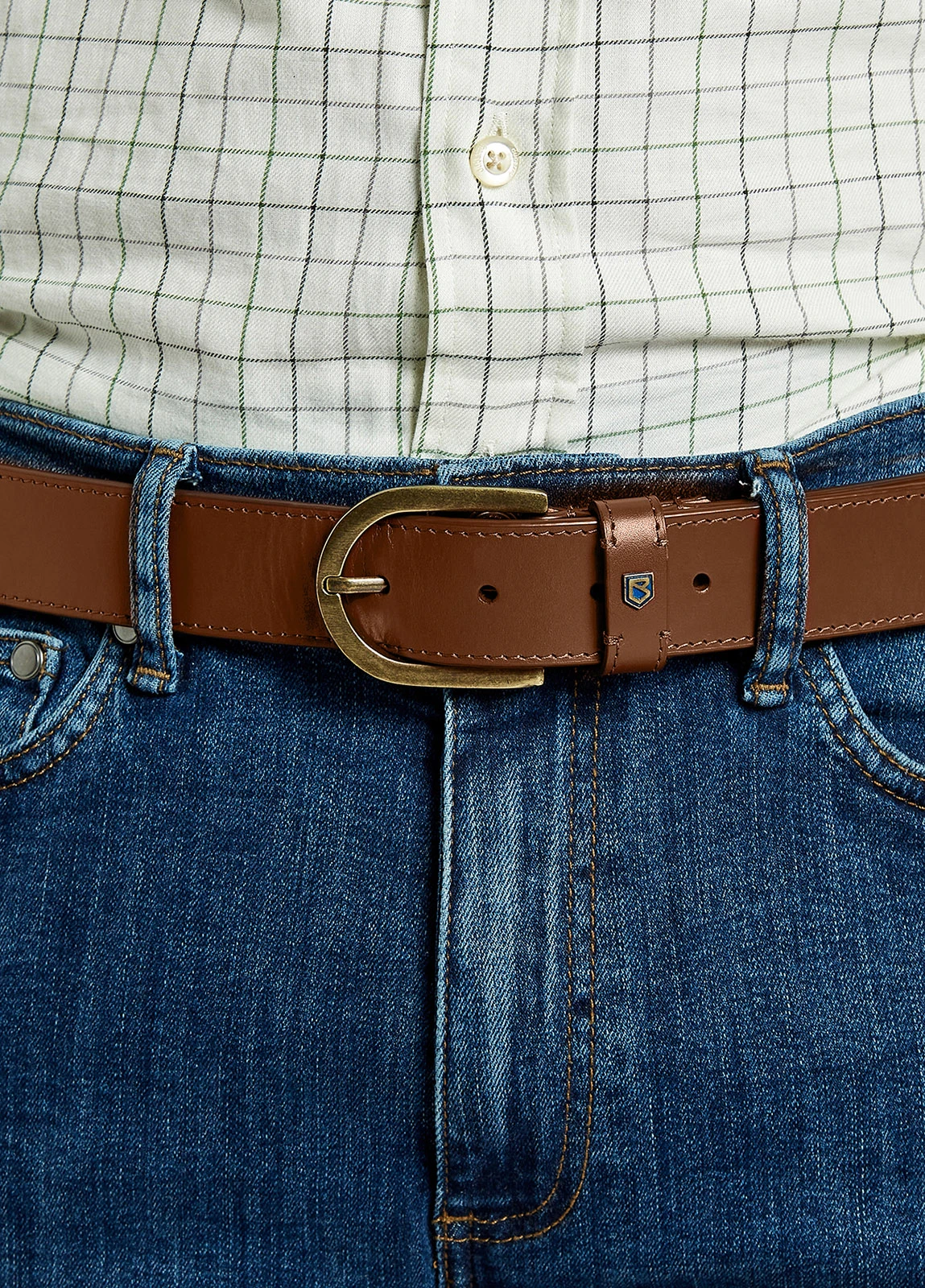 Dubarry Porthall Leather Belt - Chestnut 5 Dubarry Porthall Leather Belt - Chestnut - Image 3
