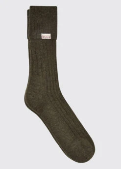 Dubarry Holycross Alpaca Socks - Olive