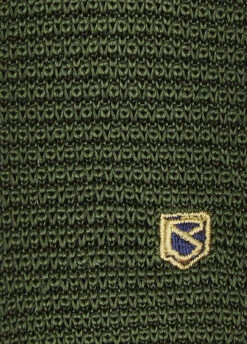 Dubarry Knockroe Knitted Silk Tie - Olive -Dubarry Sales 985609 5Xfh1VLk8XDpIu