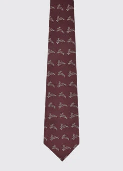 Dubarry Lacken Silk Tie - Merlot Multi