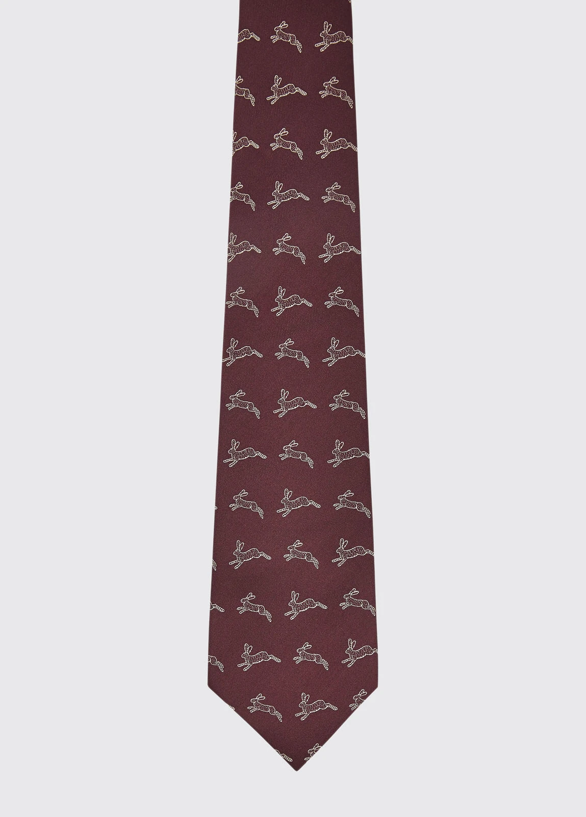 Dubarry Lacken Silk Tie - Merlot Multi 3 Dubarry Lacken Silk Tie - Merlot Multi