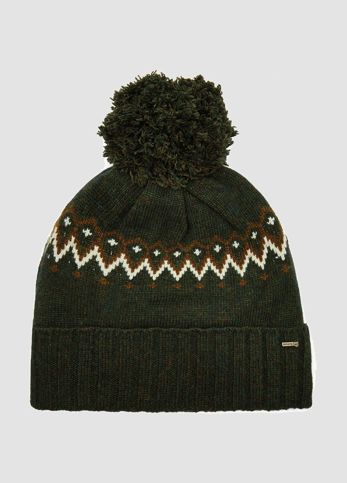 Dubarry Connolly Fair Isle Hat - Olive 3 Dubarry Connolly Fair Isle Hat - Olive