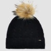 Dubarry Bruff Knitted Bobble Hat - Navy -Dubarry Sales 986203 1tNpA9b30YhZfG