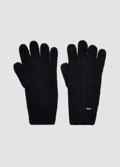 Dubarry Tory Knitted Gloves - Navy