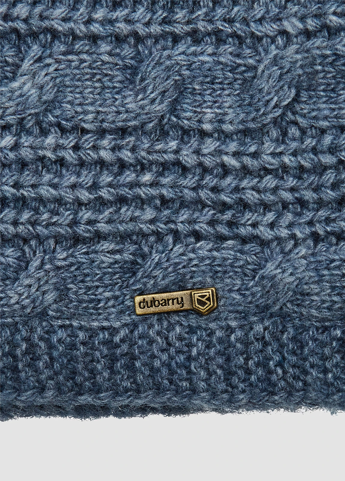 Dubarry Puffin Knitted Headband - Slate Blue 4 Dubarry Puffin Knitted Headband - Slate Blue - Image 2