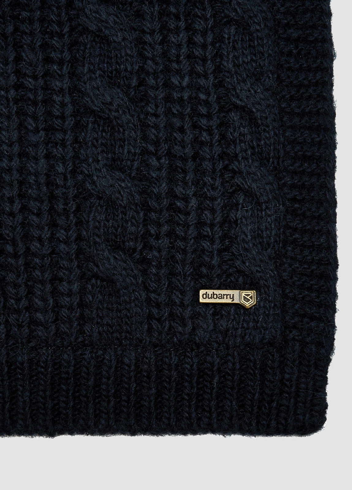 Dubarry Macroom Knitted Neck Warmer - Navy 4 Dubarry Macroom Knitted Neck Warmer - Navy - Image 2