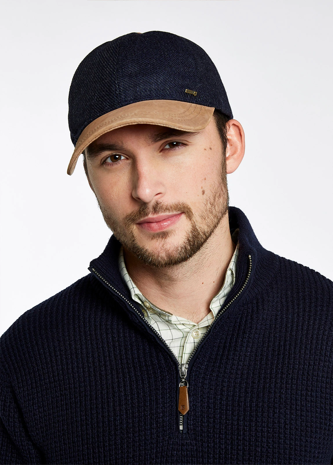 Dubarry Dowd Tweed Cap - Navy 4 Dubarry Dowd Tweed Cap - Navy - Image 2