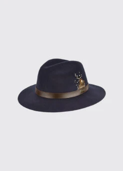 Dubarry Gallagher Felt Hat - Navy