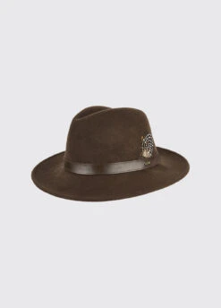 Dubarry Gallagher Felt Hat - Bourbon