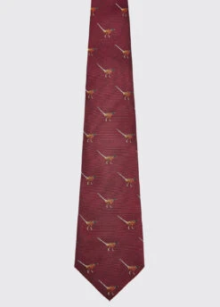 Dubarry Madden Silk Tie - Merlot