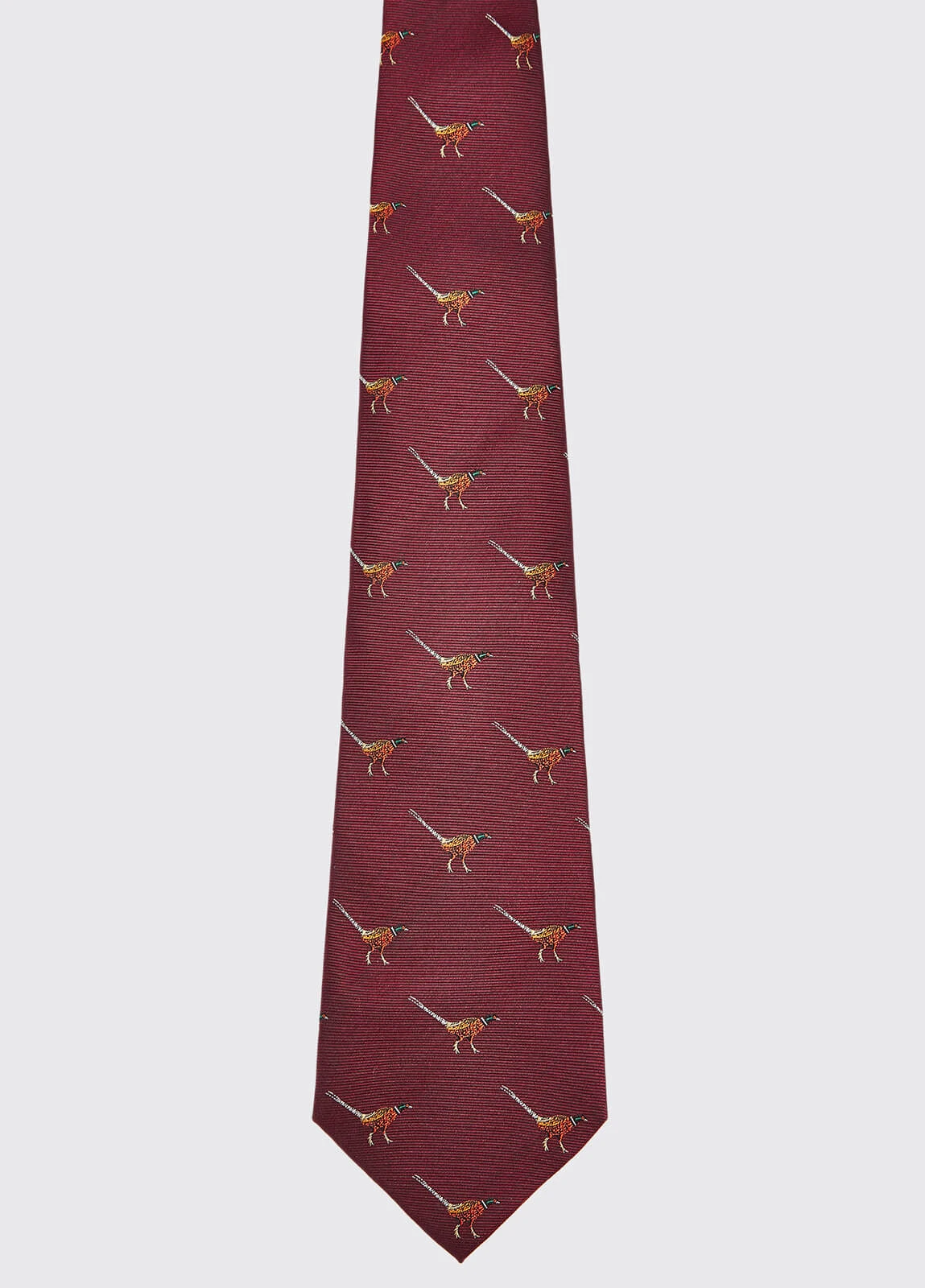 Dubarry Madden Silk Tie - Merlot 3 Dubarry Madden Silk Tie - Merlot
