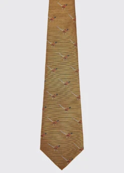 Dubarry Madden Silk Tie - Gold